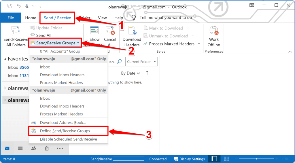 So Entfernen Oder L Schen Sie Ein E Mail Konto Aus Outlook