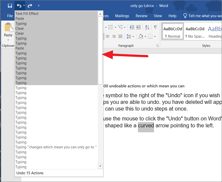 C Mo Deshacer Rehacer O Repetir En Microsoft Word