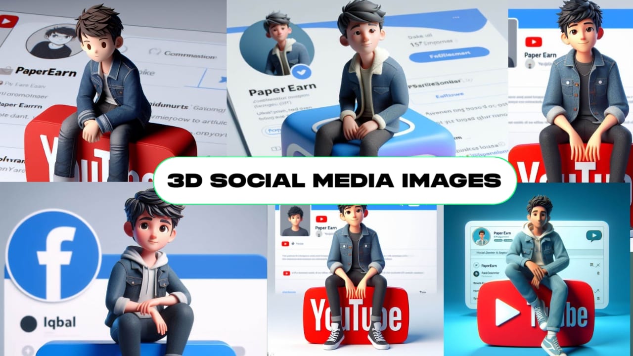 Cómo crear imágenes de redes sociales con IA en 3D Boy Avatar