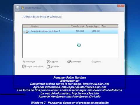 Particionar un Disco Duro en Windows 7 Guía Paso a Paso