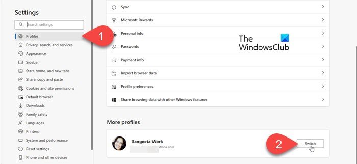 Cómo eliminar un perfil de usuario de Microsoft Edge