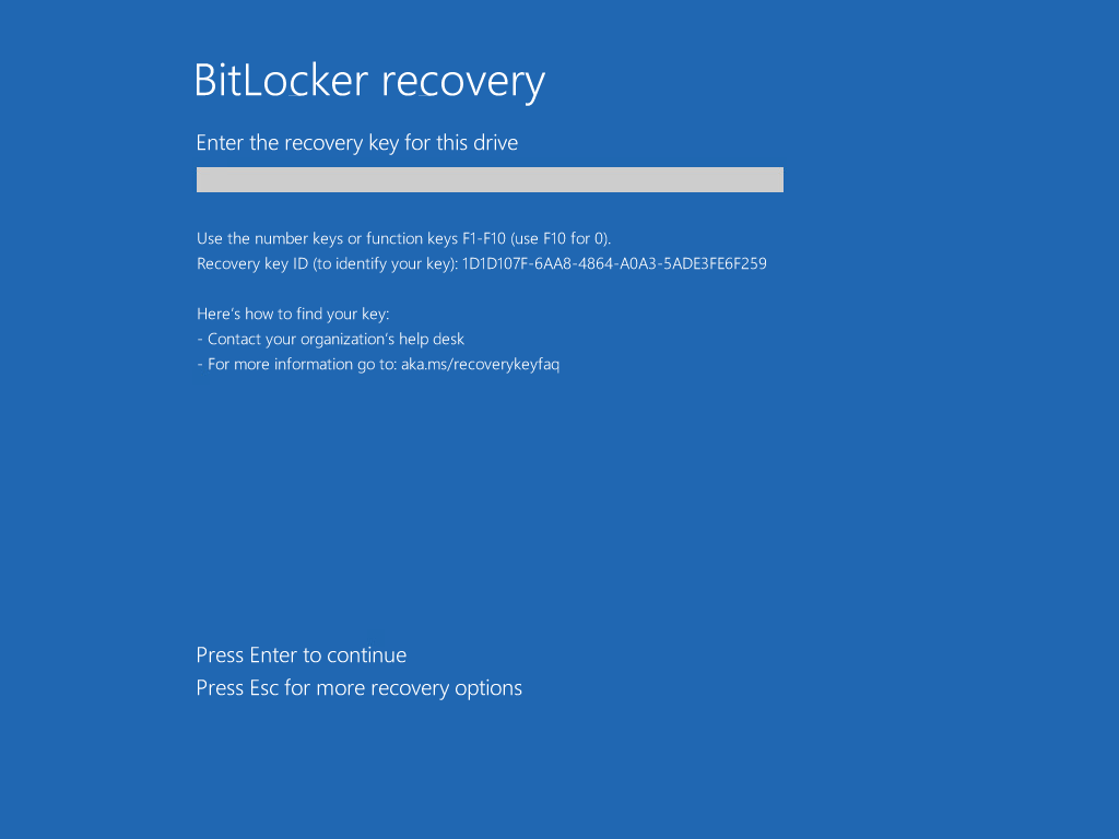 Exportujte klíče pro obnovení bitlocker z Active Directory s PowerShell
