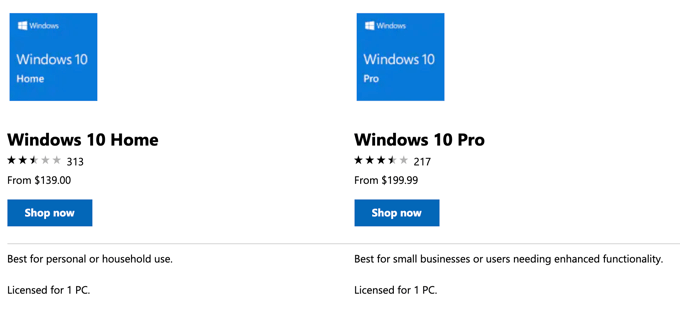 Windows 10 Pro vs Domů: Jaký je rozdíl?