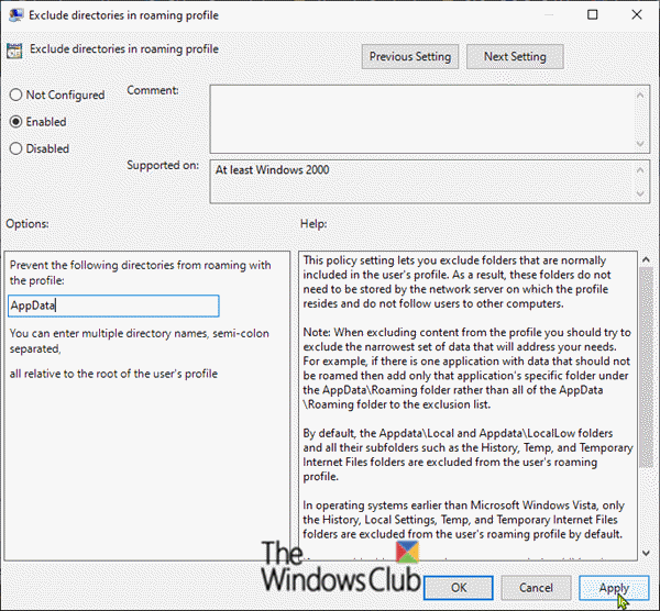 Váš profil roamingu nebyl zcela synchronizovanou chybou na Windows 11/ ...