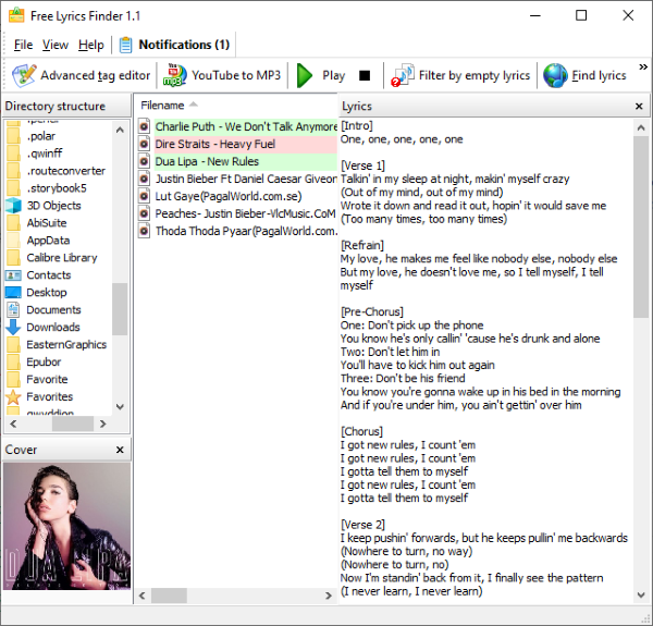 Nejlepší bezplatný hudební přehrávač s aplikací pro stahování textů pro