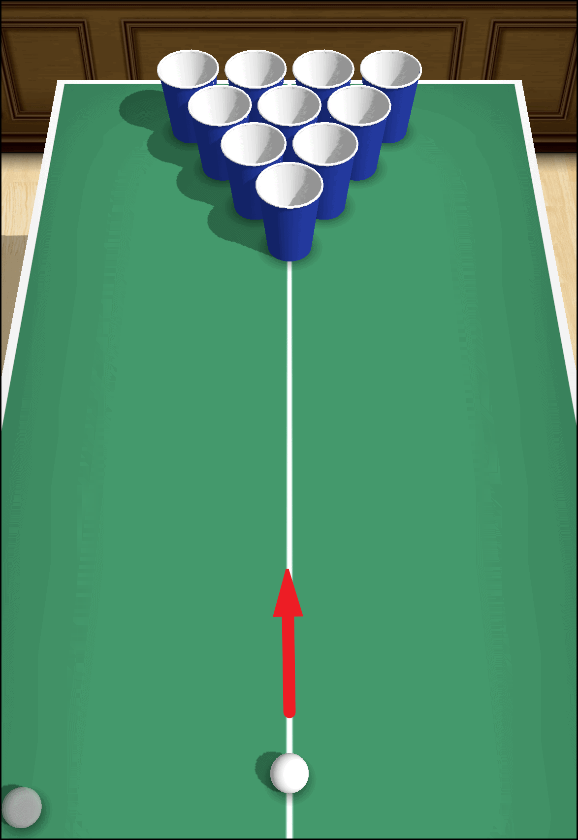 So spielen Sie Cup Pong in iMessage auf dem iPhone