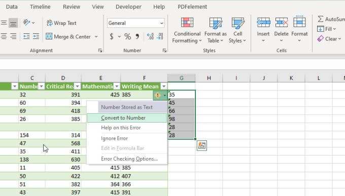 Excel Text In Zahlen Umwandeln Ganze Spalte 5 Möglichkeiten, Text in Excel in Zahlen umzuwandeln