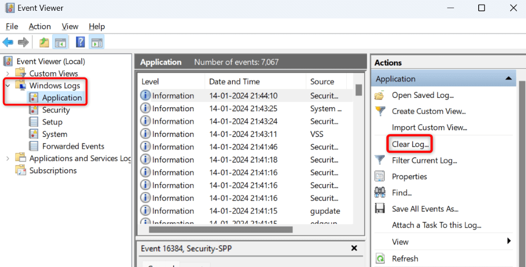 So reduzieren Sie die hohe CPUAuslastung des WindowsEreignisprotokolls