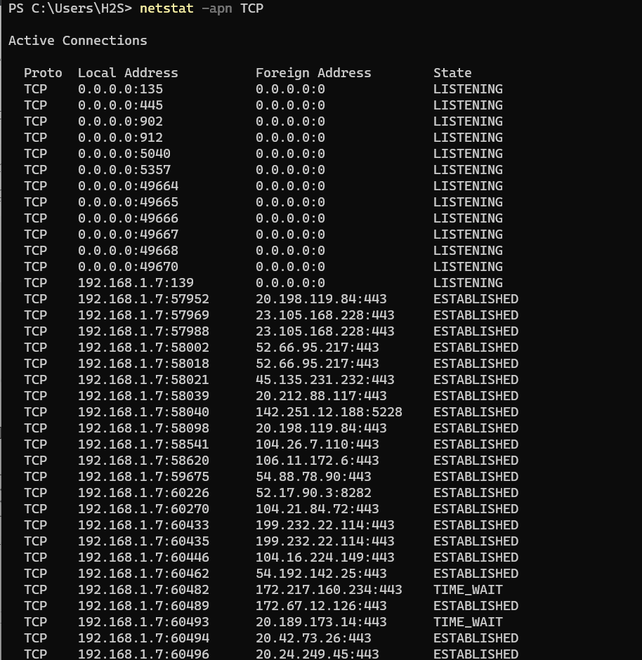 So zeigen Sie Überwachungsports mit Netstat an - Tiempo de Frikis