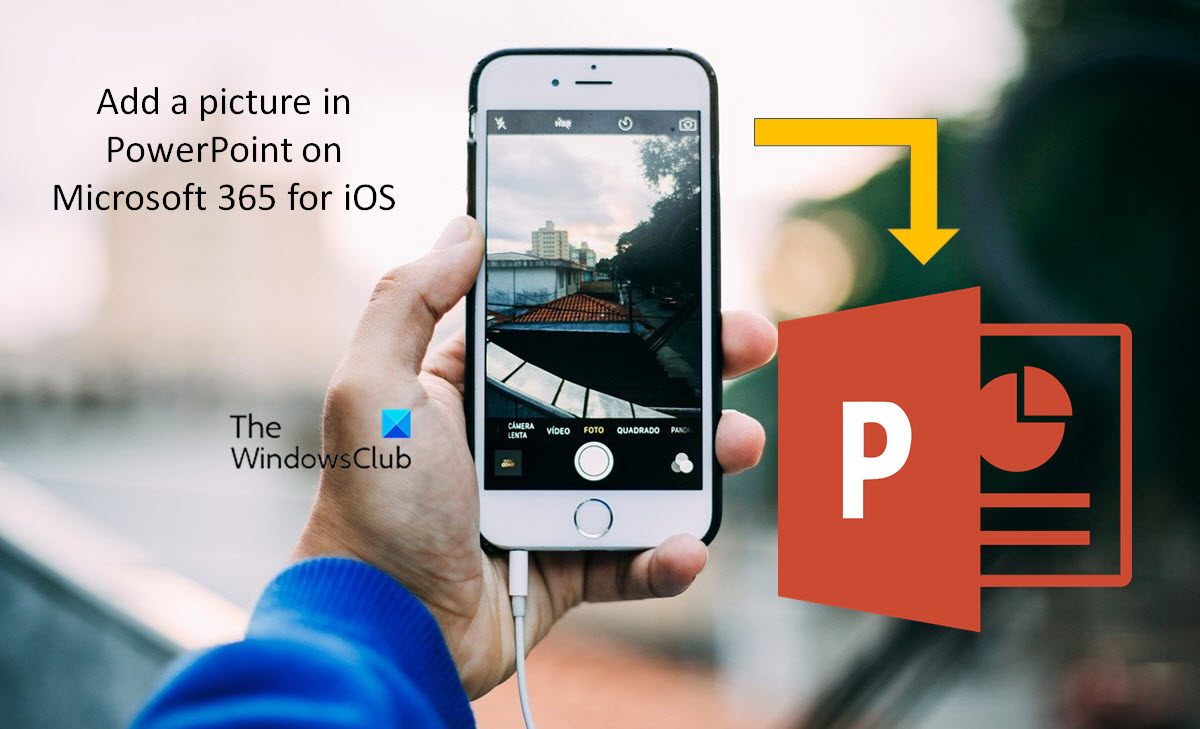 So fügen Sie ein Bild in PowerPoint vom iPad oder iPhone hinzu Tiempo