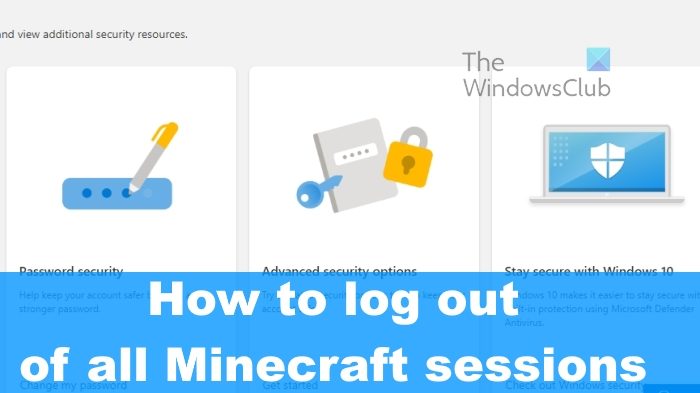 Minecraft Access In So melden Sie sich von allen Minecraft-Sitzungen ab - Tiempo de Frikis