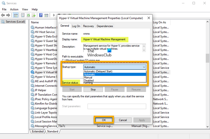 Der Bluetooth Stackserver Dienst Konnte Nicht Gestartet Werden Virtuelle Maschine konnte nicht gestartet werden, da der Hypervisor