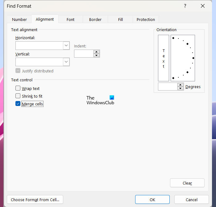 Alle zusammengeführten Zellen müssen die gleiche Größe haben. Excel