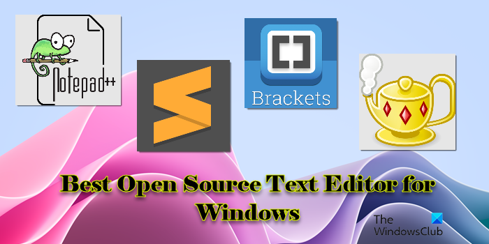 Bester Open-Source-Texteditor für Windows 11/10 - Tiempo de Frikis