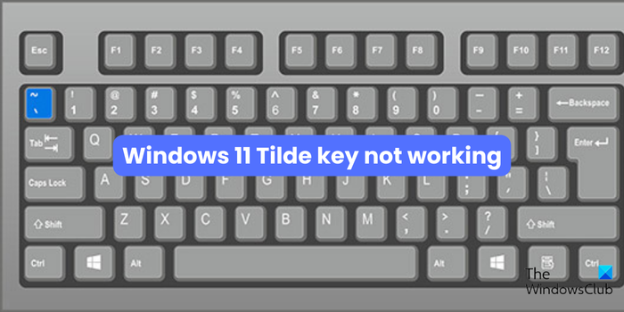 Windows 11 Tilde-Taste funktioniert nicht [Fix] - Tiempo de Frikis