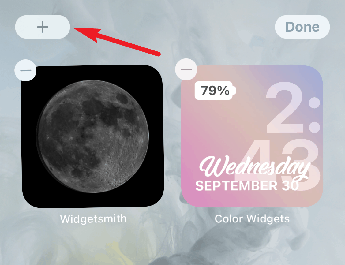Où se trouvent le widget « Up Next » et l'alarme dans iOS 14