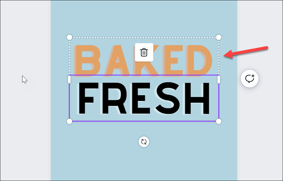 Comment retourner du texte dans Canva