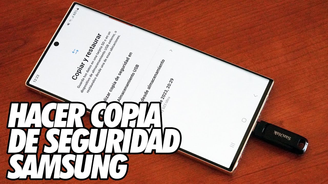 Comment faire une copie de sauvegarde d'un téléphone portable Samsung