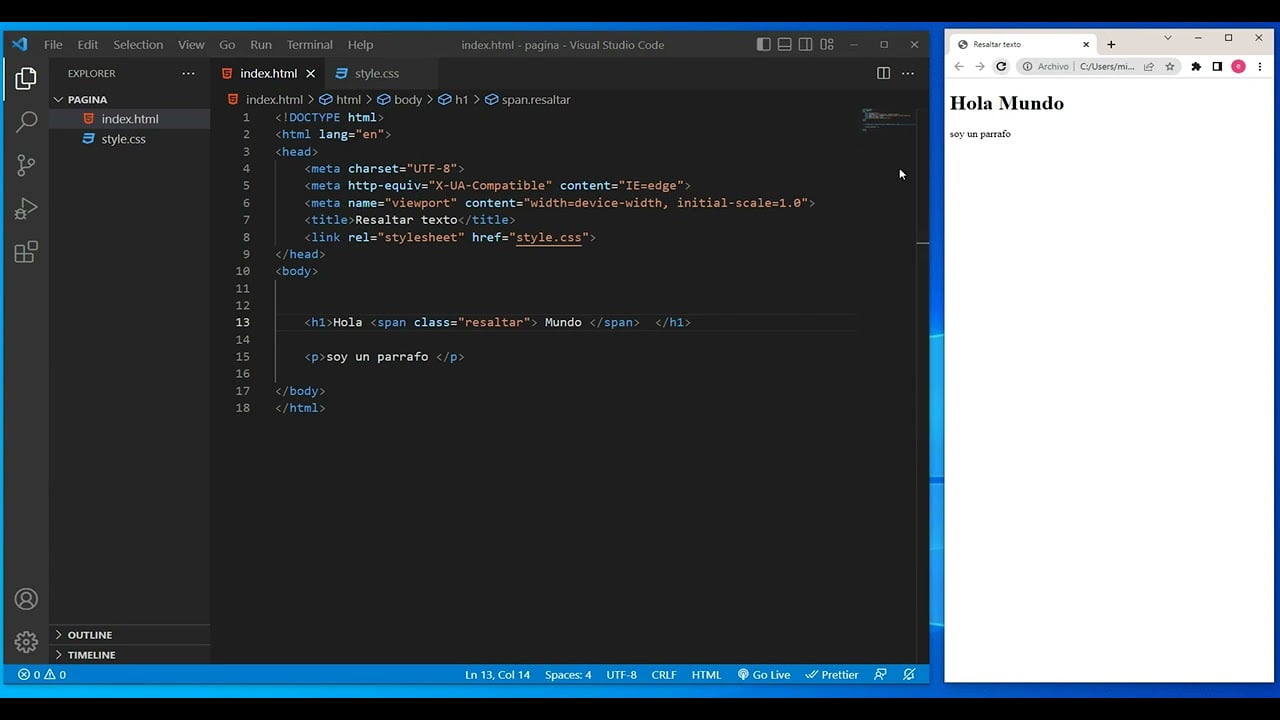 Comment mettre en valeur en HTML ? - Tiempo de Frikis