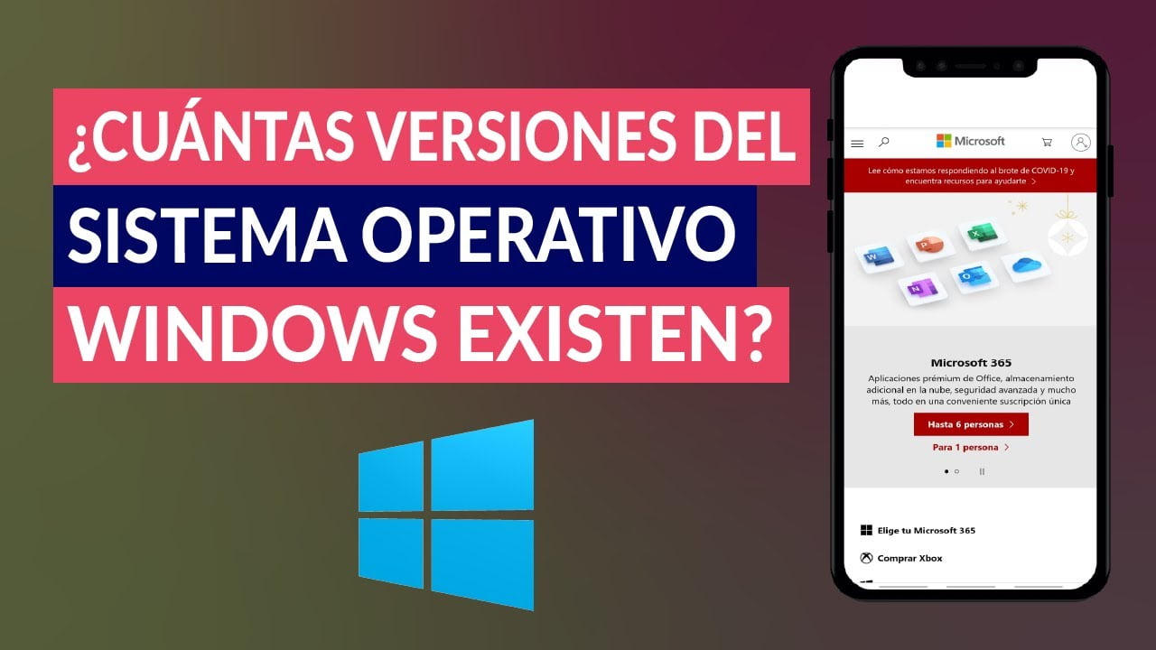 Combien de versions de Windows y a-t-il et quels sont-ils?