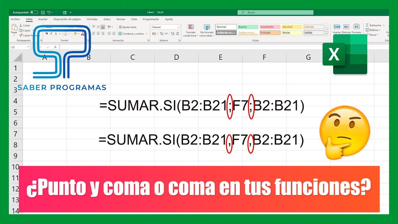 Que signifie le symbole pointvirgule dans Excel