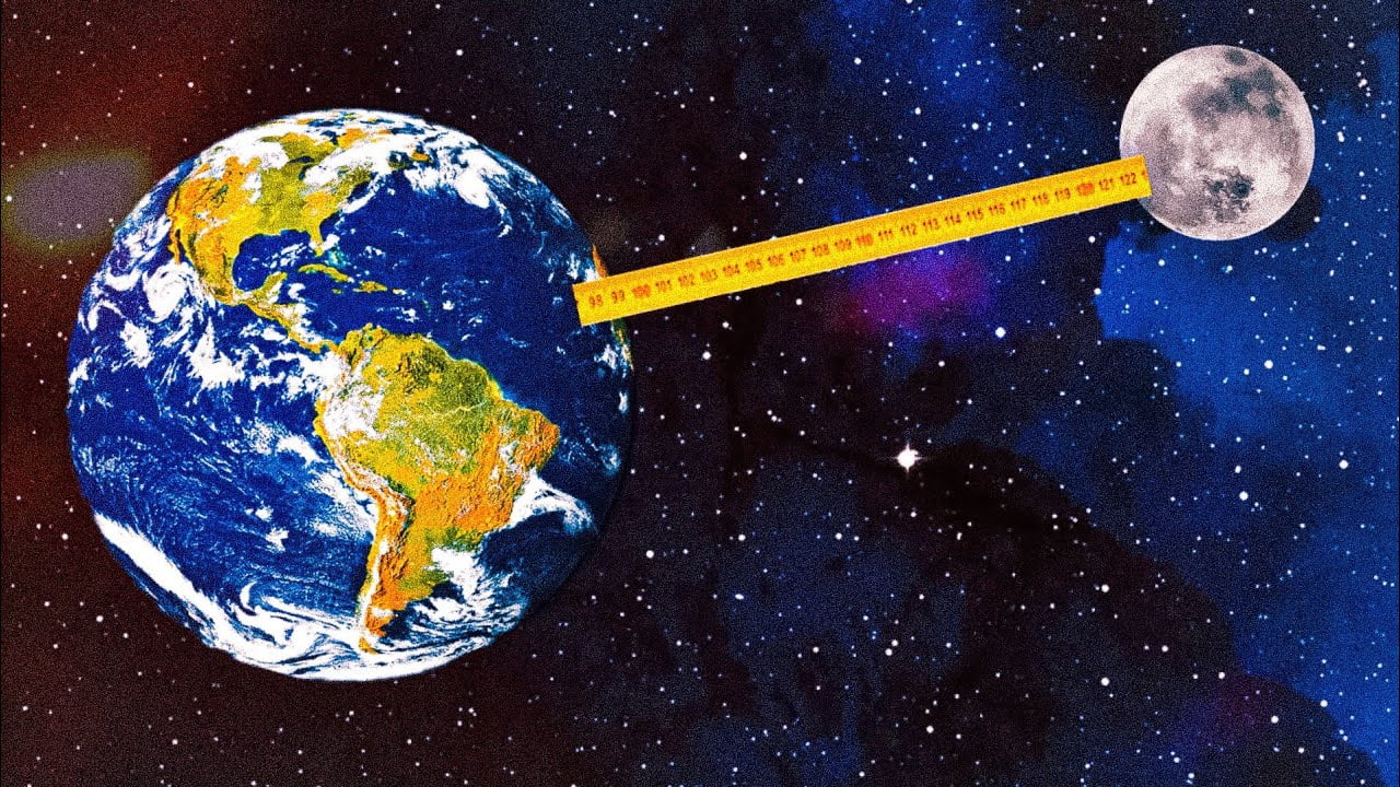 Combien de kilomètres y a-t-il entre la Terre et la Lune