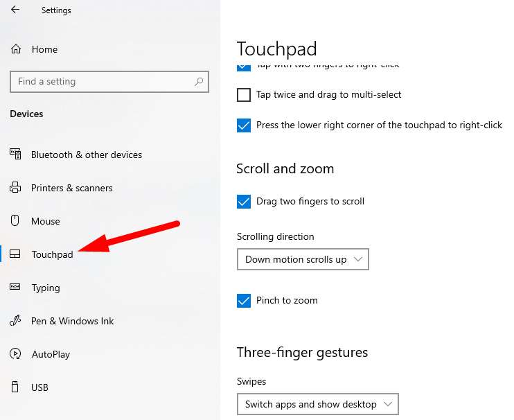 Comment activer le défilement à deux doigts (pavé tactile) dans Windows