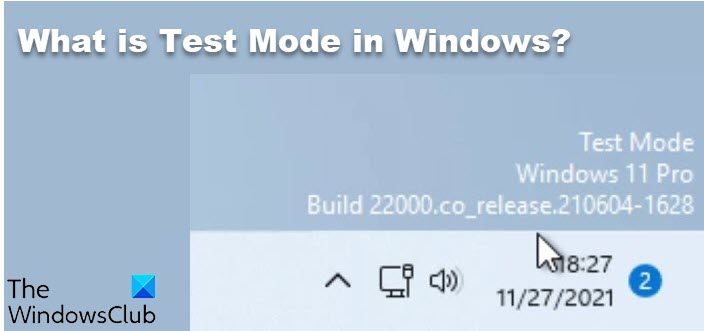 Mode Example Tes Qu'est-ce que le mode test sous Windows et comment supprimer le ...