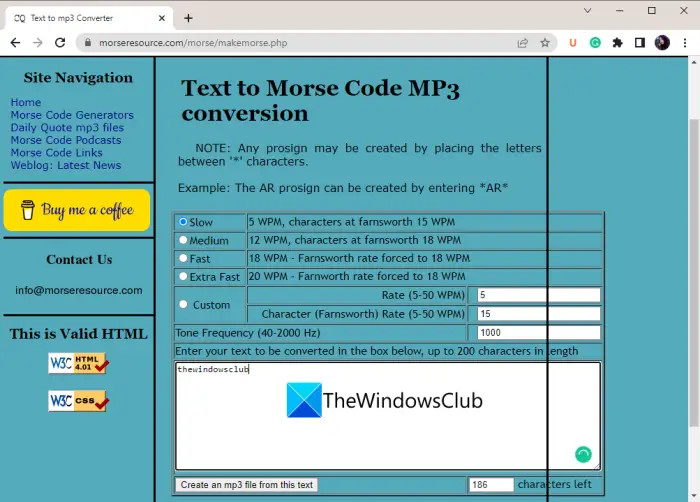 Meilleurs outils d'encodeur audio de code Morse en ligne gratuits