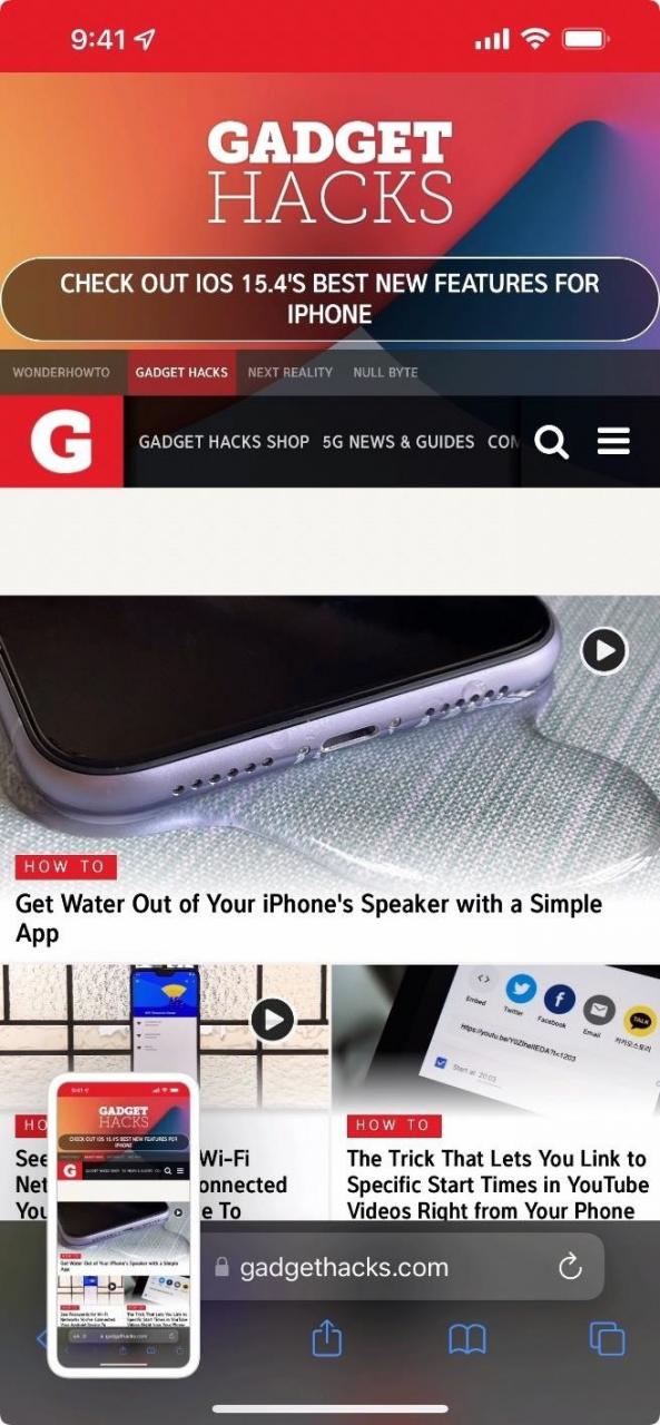 Cool shortcut frame screenshots with the body of your iPhone or iPad