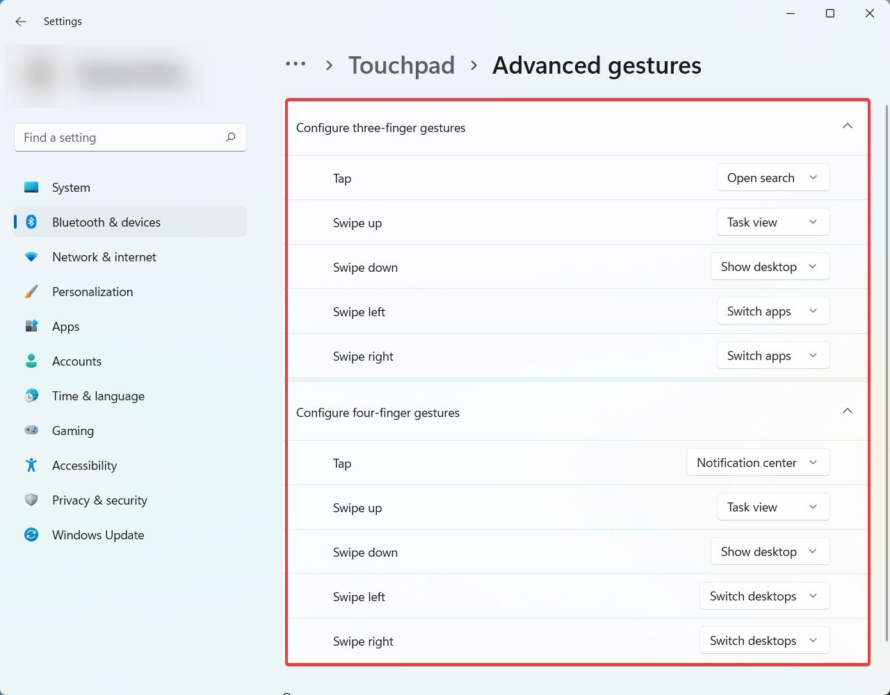 Fix Touchpad gestures not working in Windows 11 digistart