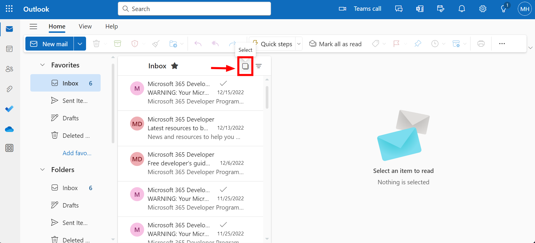 How to Select Multiple Emails in Any Outlook Version [2023]
