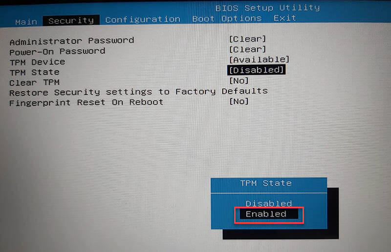 Как включить TPM и безопасную загрузку в HP BIOS для Windows 11