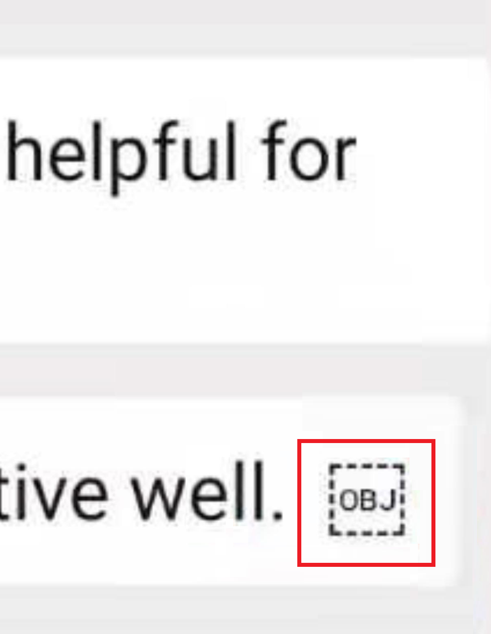 Emoji OBJ ¿Qué significa y cómo solucionarlo?