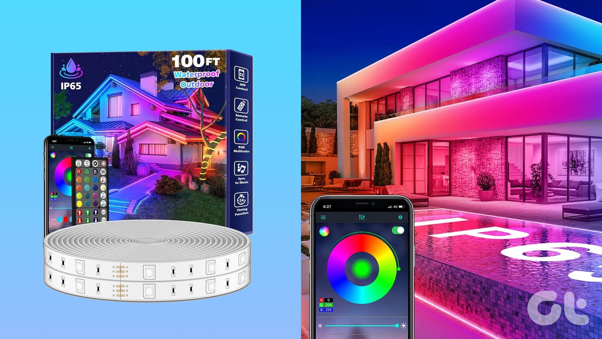 屋外用LEDストリップライトベスト5