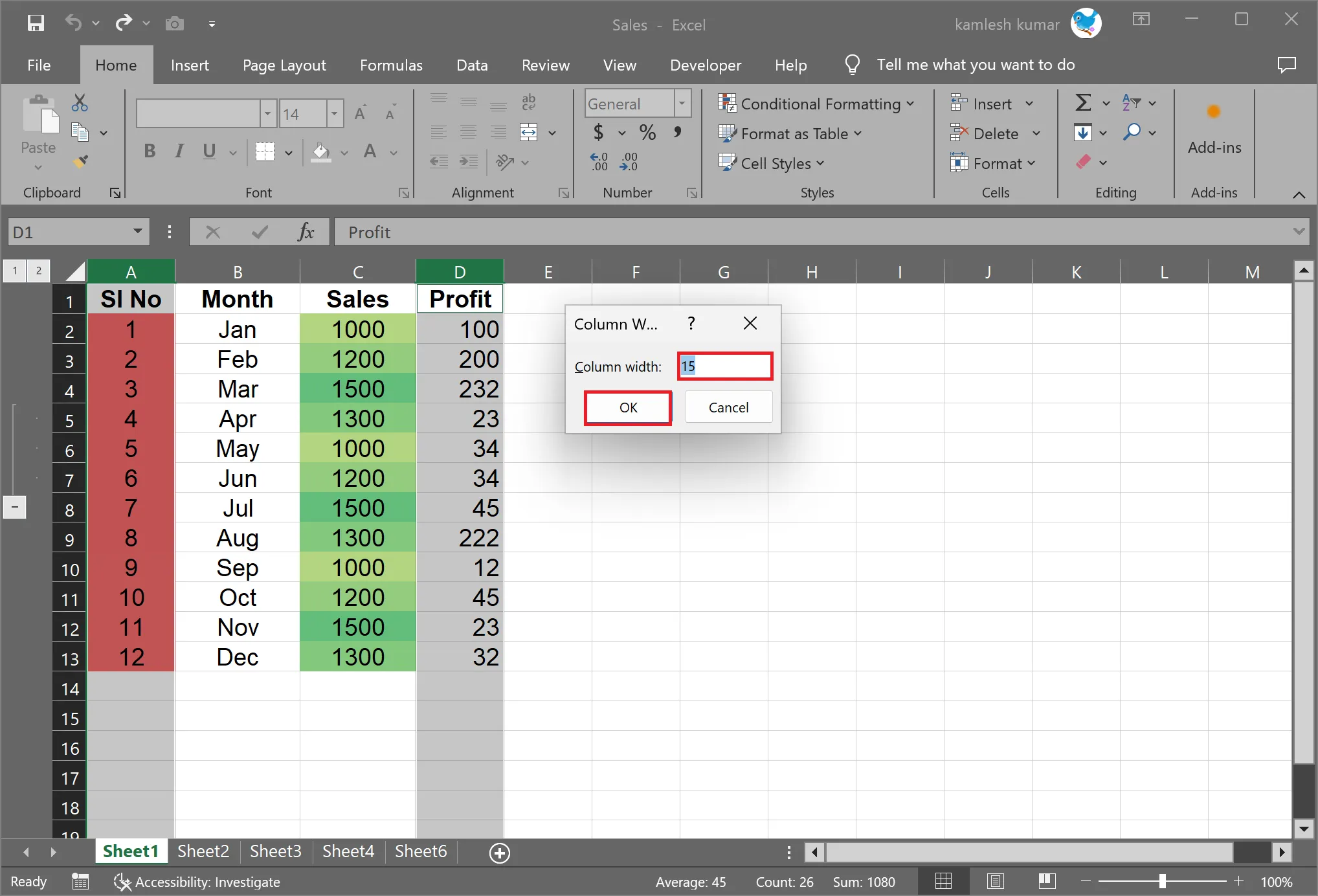How to Lock Column Width and Row Height in Microsoft Excel? digistart