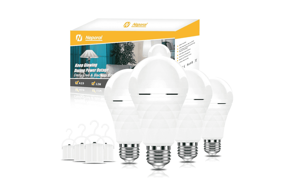 5 Best Rechargeable Light Bulbs for Emergency You Can Buy