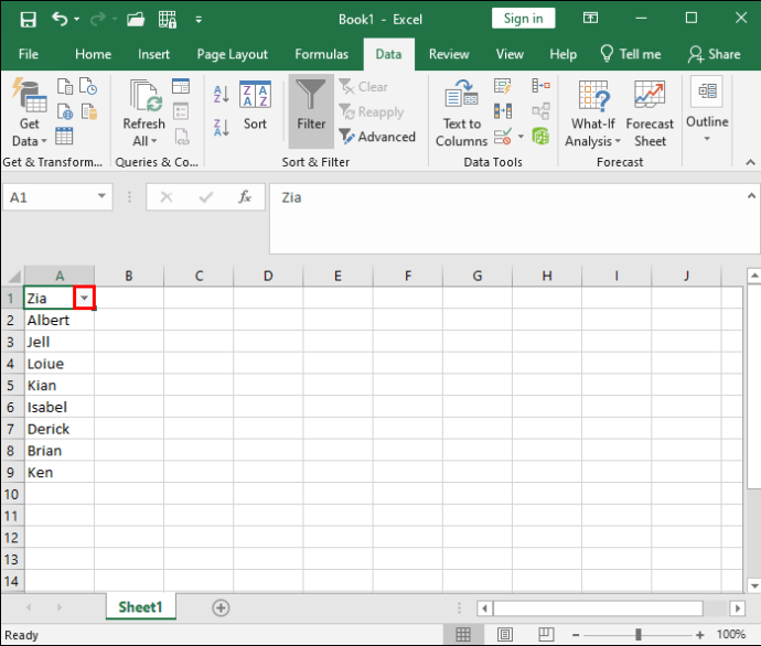 Microsoft Excel How to Alphabetize in Excel