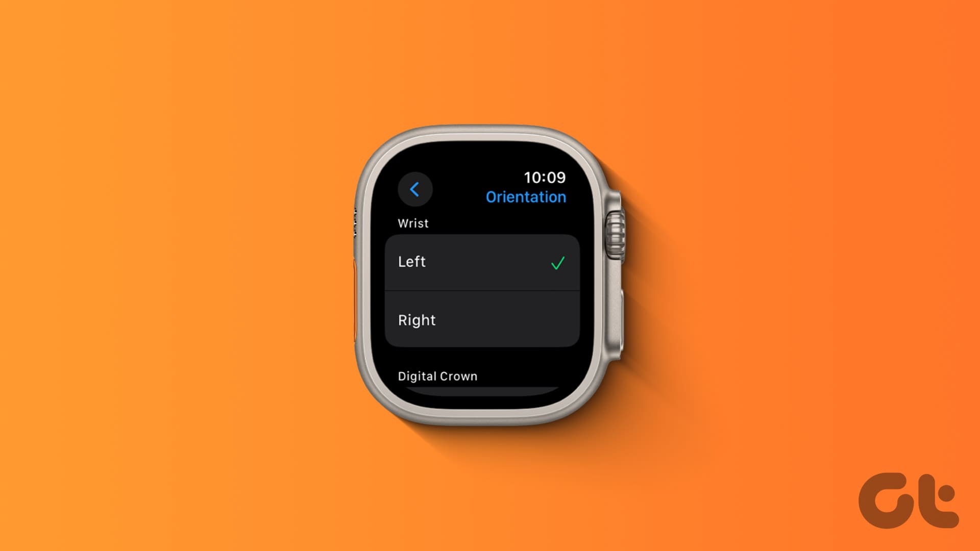 Comment changer l'orientation sur Apple Watch