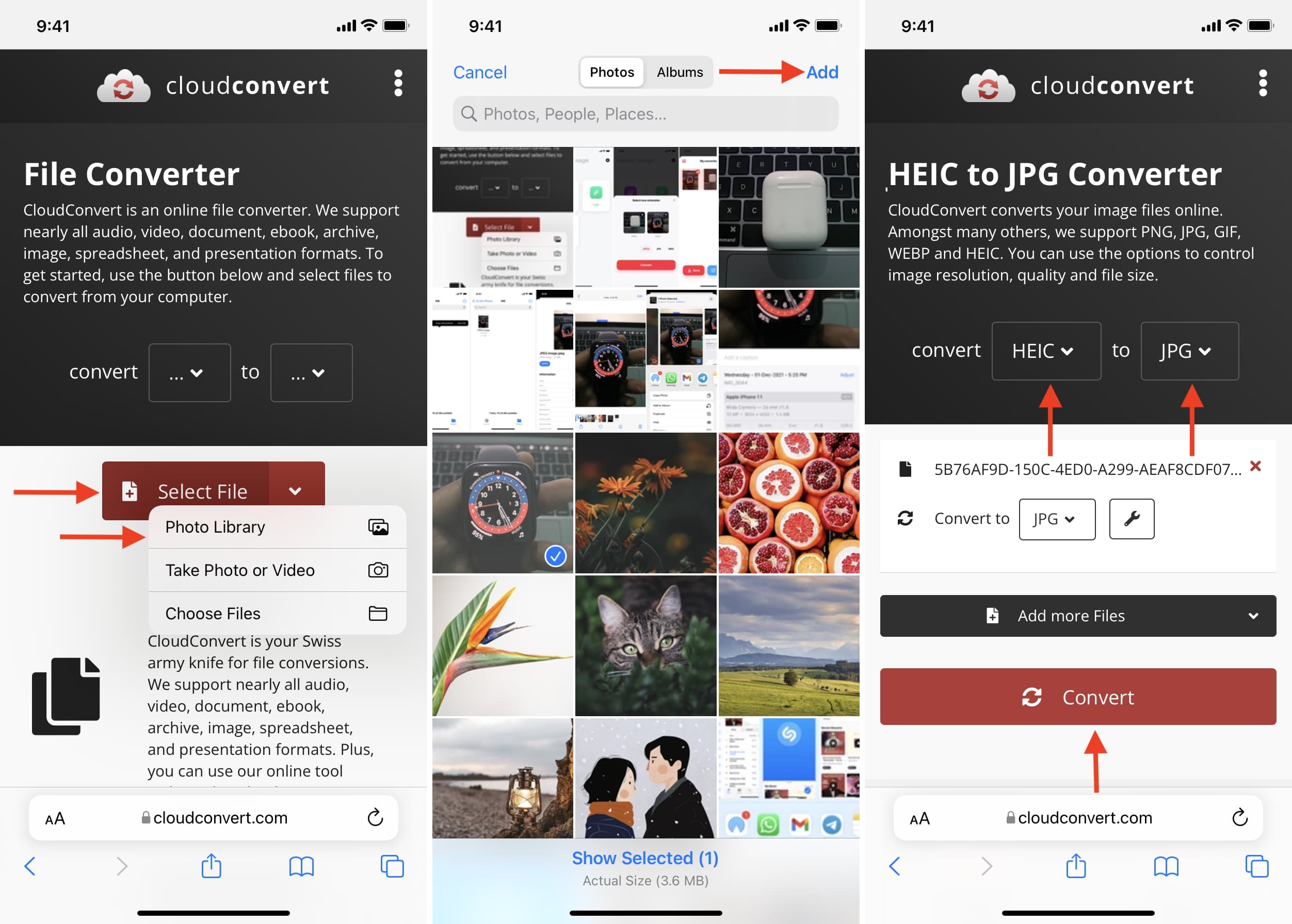 So konvertieren Sie HEIC auf iPhone und Mac in JPG