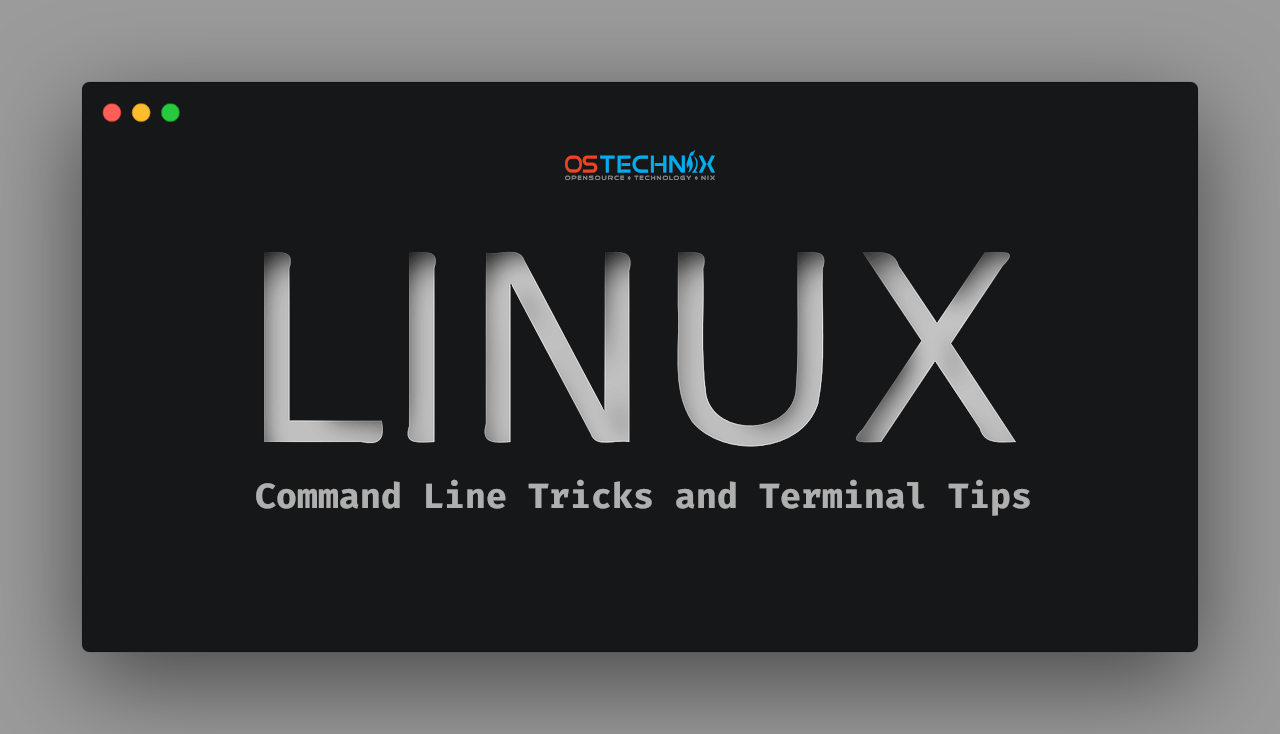 Daha verimli ve daha hızlı bir iş akışı için Linux Dominio Line Püf