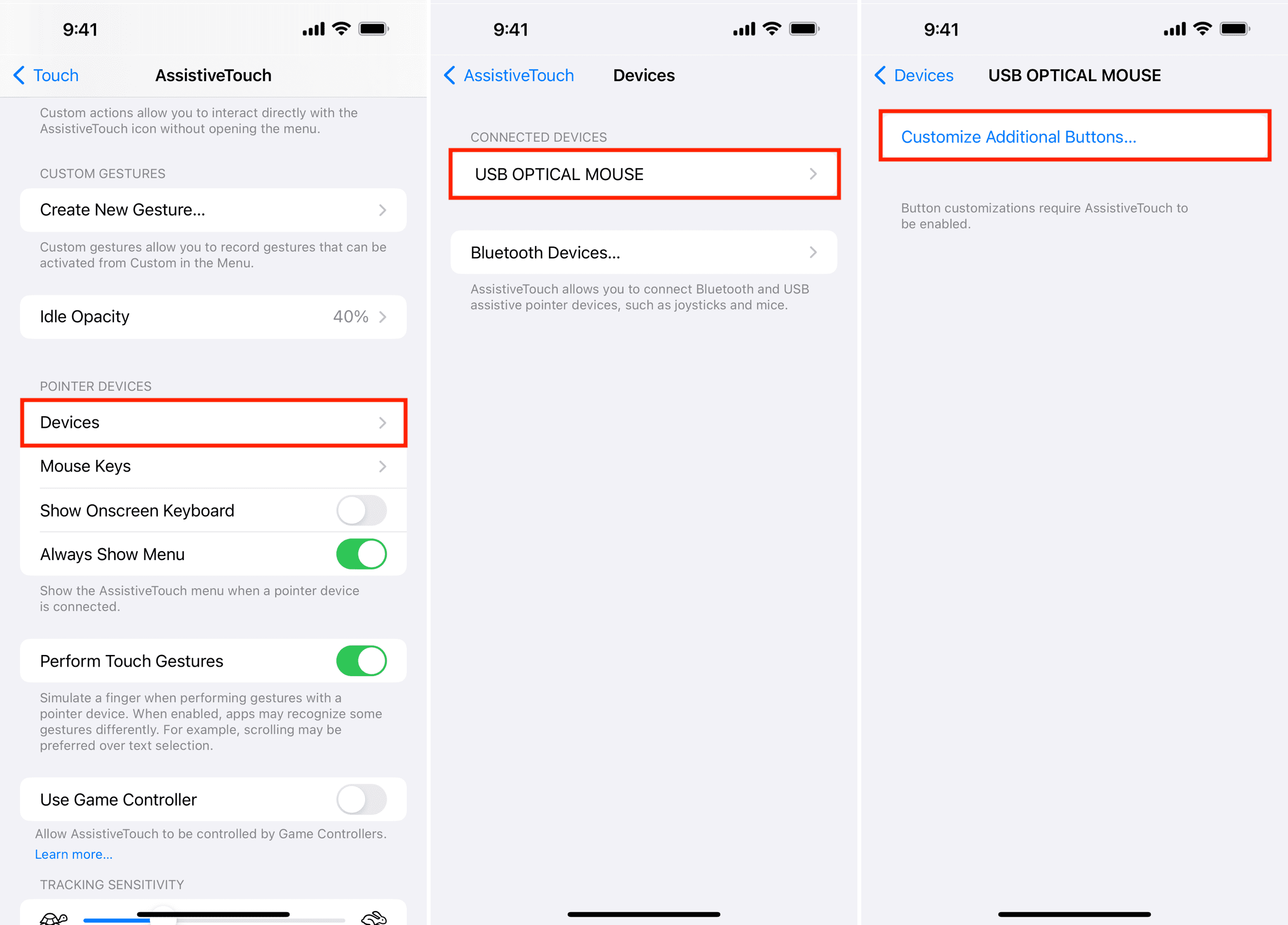 So verbinden und verwenden Sie eine Maus mit Ihrem iPhone