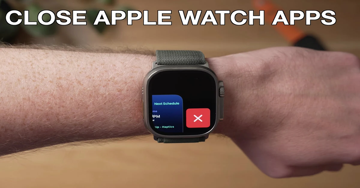 How to Close Apps on Apple Watch Ultra/Ultra 2/Series 9 [WatchOS 10] digistart