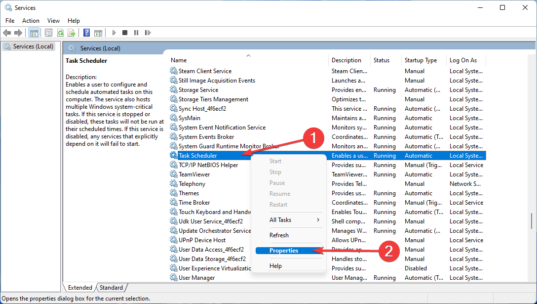 Fix Operator Refused the Request Error in Windows Task Scheduler