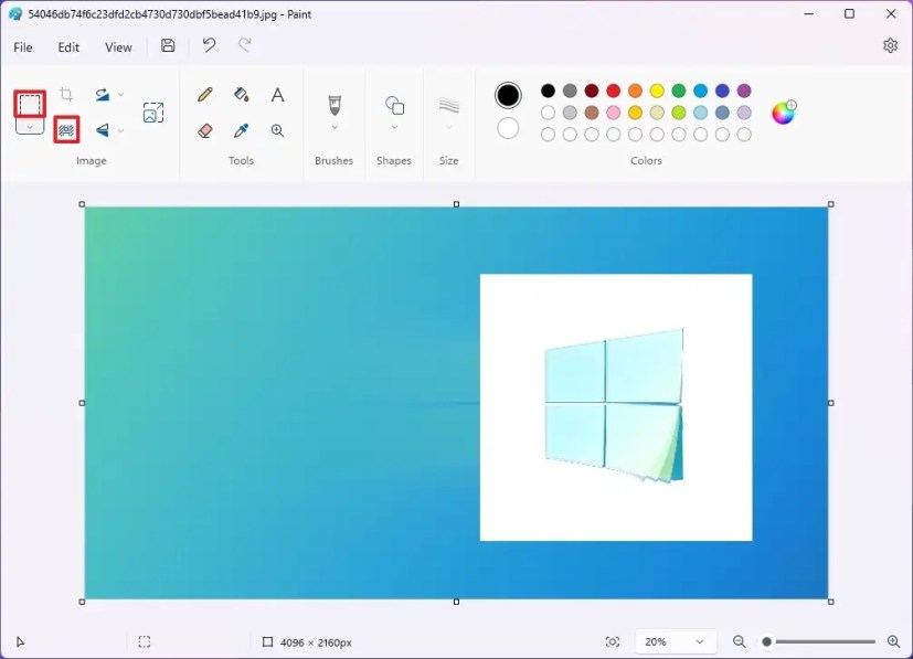 Windows 11 でペイントを使用して画像の背景を削除する方法 digistart