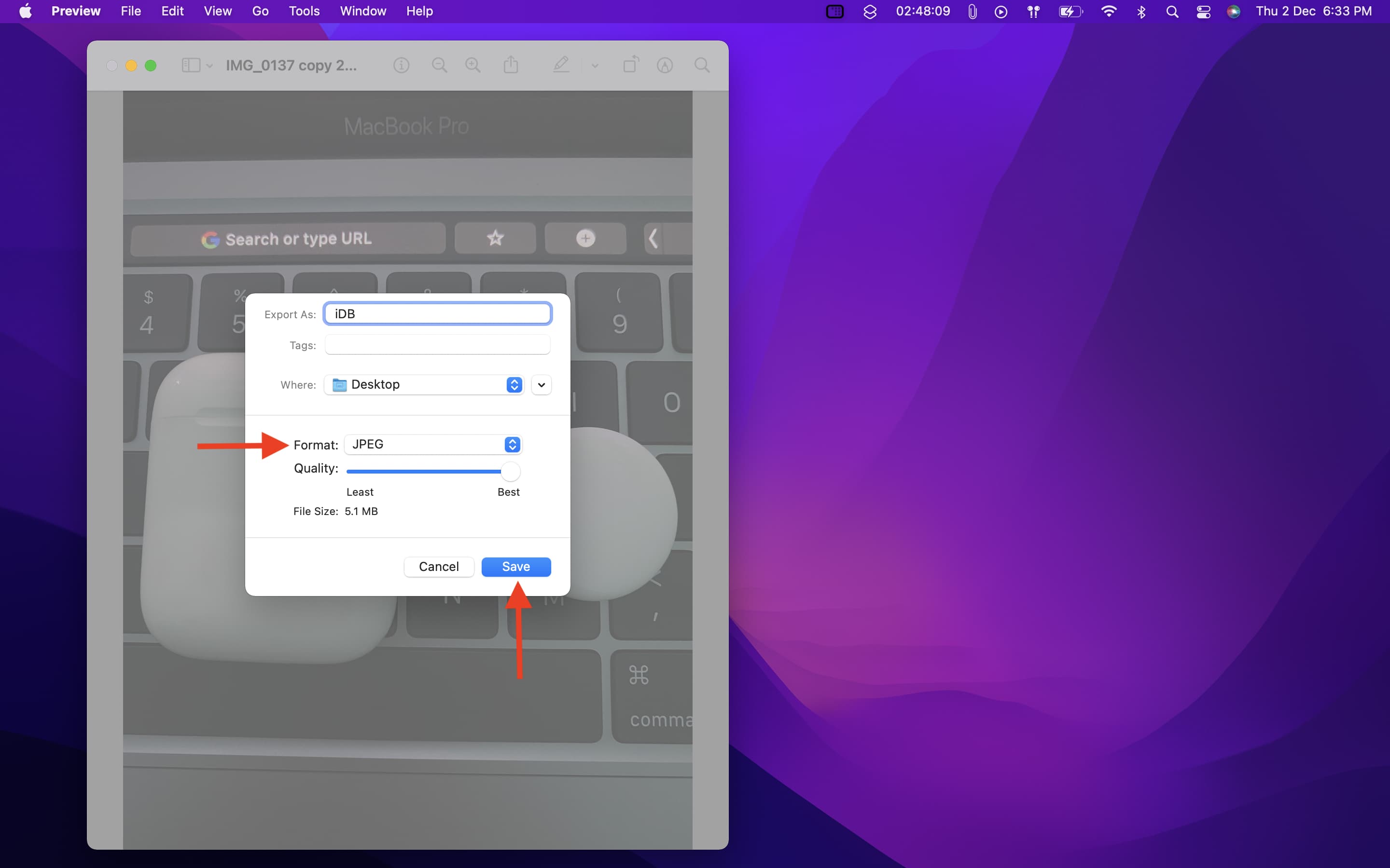 So konvertieren Sie HEIC auf iPhone und Mac in JPG