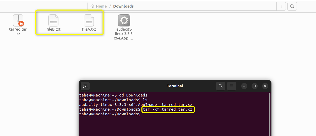 How Do I Extract tar.xz in Ubuntu 22.04?