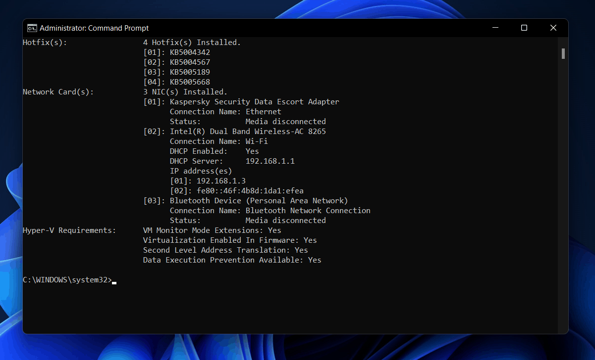 Come abilitare la virtualizzazione nel bios windows 11