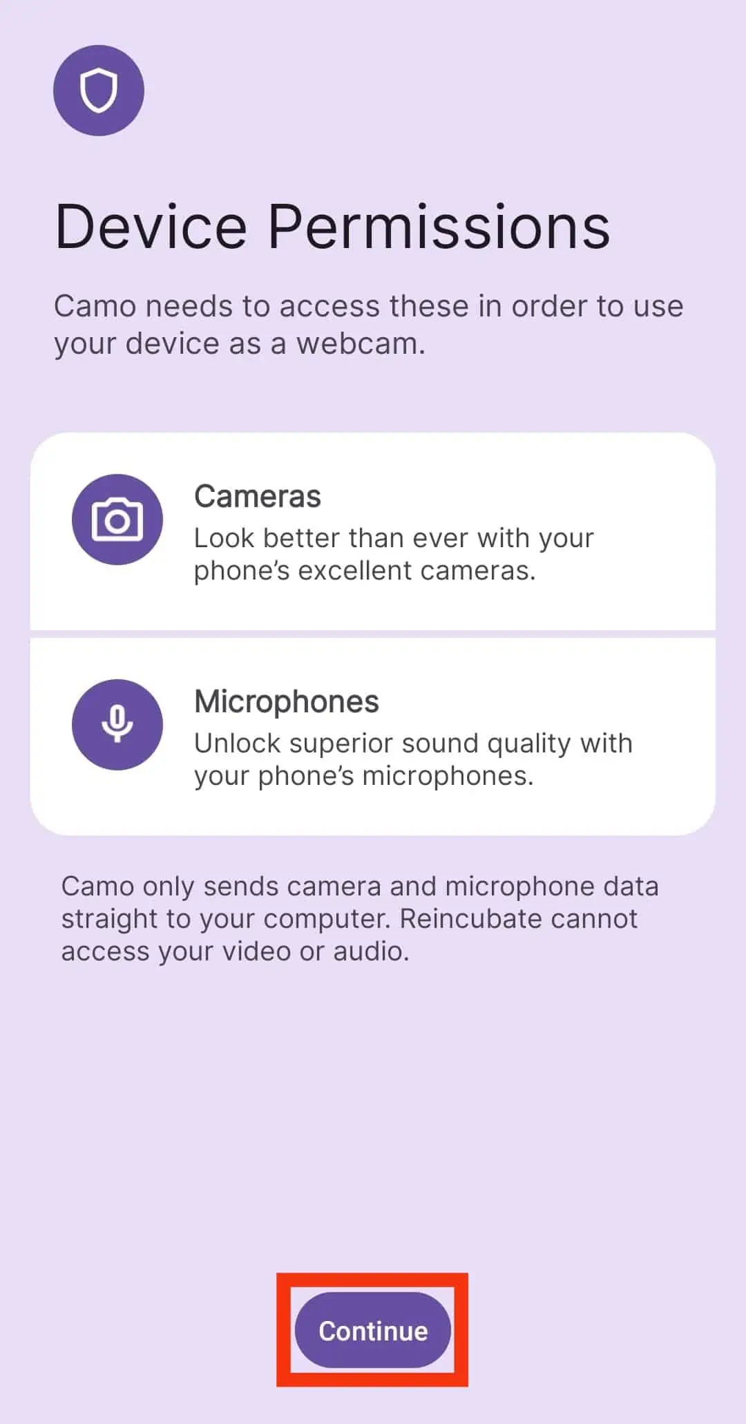 Come utilizzare il telefono come webcam per Discord