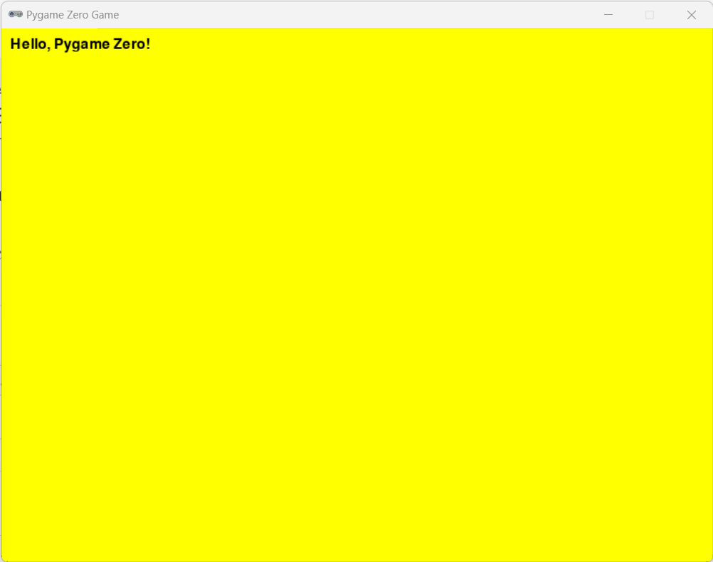 Come installare Pygame Zero su Windows 11